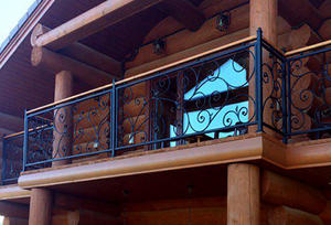 Балкон кованый в стиле Прованс - фото 10