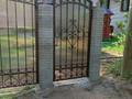 Кованые ворота в стиле Минимализм - фото