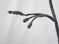 Кованая скульптура №7 Сова на ветке - фото