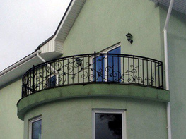 Кованые балконы – фотогалерея - фото 6