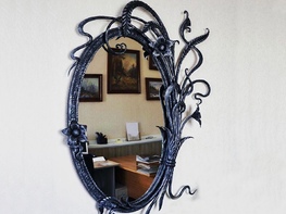 Кованые зеркала – фотогалерея - фото 5
