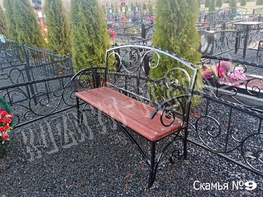 Скамейки на кладбище – фотогалерея - фото 2
