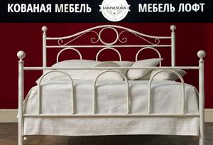 Кованая кровать арт. 47 - фото 6