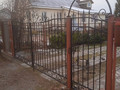 Кованые ворота в стиле Прованс - фото