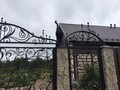Кованые ворота в стиле барокко - фото
