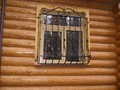 Кованая решетка на окно арт. 17 - фото